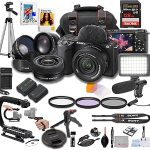 Sony ZV-E10 II + 16-50mm Lens LED Light Microphone 128GB Extreme Speed U-Grip Filters Tripod Case Software More (New)
