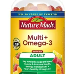 Nature Made Multivitamin Omega-3 Multivitamin Gummies for Adults 140 Ct Adult Gummy Vitamins &amp Minerals Multivitami (New)