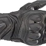 Alpinestars SP-8 V3 Gloves Full Gauntlet Leather CE-Certified Race-Inspired Fit Knuckle Protection Reinforced Palm M (New)