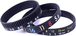81O4yu1JQML._AC_UL320_ DSLRKIT Photographer's Wristband Set Stop Lens Zoom Creep Aperture+Focus+Focal Length (New) - Image 1
