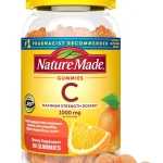 Nature Made Vitamin C Gummies Maximum Strength Dosage 80 Count Vitamin C 1000mg per Serving Adult Vitamin C Immune Su (New)