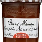 Bonne Maman Pumpkin Spice Preserves 13 oz Glass Jars Pack of 2 Iconic Fall spread made with pumpkin with cinnamon nu (New)