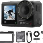 DJI Osmo Action 4 Essential Combo Waterproof Action Camera Vlogging Camera 1/13&quot Sensor 4K/120fps Video Stunning Lo (New)