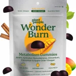 Plant People WonderBurn Metabolism Gummies Ripe Mango Flavor 60 Count Zero Sugar - For Craving Control &amp Metabolism S (New)