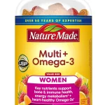 Nature Made Womens Gummy Multivitamins with Omega-3 150 Gummies Multivitamin for Women for Daily Nutritional Support S (New)