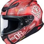 Shoei RF-1400 MS-06S Chars Zaku II Full Face Motorcycle Helmet (New)