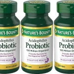 Nature's Bounty Nature's Bounty Probiotic Acidophilus 360 Tablets 3 X 120 Count Bottles 360 Count (New)