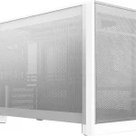 MONTECH Ten 227L Compact Micro ATX PC Case Modular Mesh &amp 3 Modes White 3 configurations optimize motherboard PSU c (New)