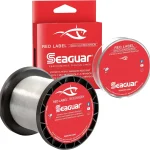 Seaguar Red Label Fishing Line for Power Baits &amp Heavy-Duty Applications Freshwater 100% Fluorocarbon Clear Multiple S (New)