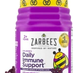 Zarbee's Kids Elderberry Immune Support Gummies 42 ct For Kids Ages 2 Years Immune Support Supplement Natural Berry (New)