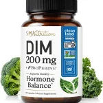 DIM Supplement 200 mg Estrogen Balance for Women &amp Men Doctor-Formulated Hormonal Acne Menopause Hormone Balance &amp Ant (New)