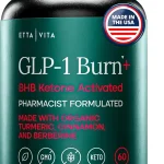 GLP-1 Supplement for Appetite Support with BHB Ketones ACV Berberine HCL GLP-1 support supplement for women and men wi (New)