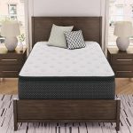 Signature Design by Ashley Queen Pillow Top 13 ' Pillow Top Hybrid Mattress with Gel Memory Foam Edge Support for Cool Sl (New)