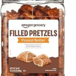 Amazon Grocery Peanut Butter Filled Pretzels 24 Oz (New)
