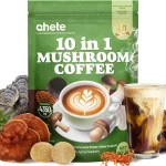 10 in 1 Mushroom Coffee for Energy &amp Weight Management   Organic Arabica Mushroom Coffee Blend with Lionâ€™s Mane Chaga Co (New)