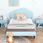 Amazon Basics Soft Plush Feel Gel Memory Foam Mattress Breathable 6 Inch Full White/Grey (New)