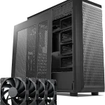 DARKROCK Classico Storage Master ATX NAS Computer Case with 4x120mm Fans USB 30 Ready 10 x35'' HDD3 x25'' SDD 360mm (New)