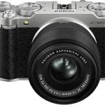 FUJIFILM X-M5 Mirrorless Digital Camera XC15-45mmF3.5-5.6 OIS PZ Lens Kit Silver (New)