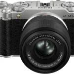 FUJIFILM X-M5 Mirrorless Digital Camera XC15-45mmF35-56 OIS PZ Lens Kit - Silver (New)