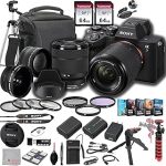 Sony a7 IV Mirrorless Digital Camera 33MP w/ 28-70mmmm Lens ILCE-7M4K/B 128GB Memory.43 Wide 2X Lenses Case. Tripod F (New)