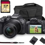 Canon EOS R10 Mirrorless Camera with RF-S 18-150mm Lens 5331C016 Bundle For Travel Photography 24.2MP APS-C Mirror (New)