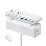 Anker Nano Power Strip Desk Clamp 70W Max 1500J Surge Protector 2 USB C 6AC 5ft Extension Cord Outlet Extender Desk (New)