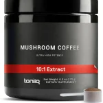 Mushroom Coffee   Functional Coffee with 10-Mushroom Full-Spectrum Blend Real Arabica Instant Coffee   North American Gr (New)