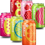 Poppi Prebiotic Soda Fun Favorites 12 Oz 12 Pack Prebiotic Soda Sparkling Water &amp Fruit Juice 5g Sugar (New)