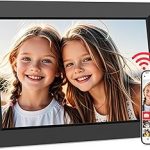 Frameo 10.1" WiFi Digital Picture Frame Electronic Photo Frames 32GB 1280x800 HD IPS Touch Screen Slideshow Auto-Ro (New)