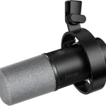 FIFINE AmpliTank K688 Dynamic Microphone XLR/USB Podcast Recording PC Mic Streaming Studio Metal Mic with Mute Headpho (New)