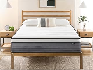 81nTZ2gZMkL._AC_UL320_ Zinus 12 Inch King Size True Support Hybrid Mattress Medium Feel Motion Isolation and Orthopedic Spinal Support Certifi (New) - Image 1