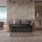 Beautyrest Black Series Three 15.25" Medium Queen Mattress CertiPUR-US certified 10 Year Limited Warranty 100-Night Tr (New)