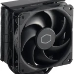 Cooler Master Hyper 212 Black CPU Air Cooler - Aluminium Finish 4 Compact Continuous Direct Contact Heat Pipes SickleFlo (New)