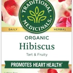 Traditional Medicinals Organic Hibiscus Tea - Supports Normal Heart Health &amp Cardiovascular Wellness - Kosher Non-GMO C (New)