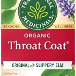 Traditional Medicinals Organic Throat Coat Seasonal Tea 16 Tea Bags Pack of 1 (New)
