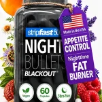 Night Bullets Weight Loss Pills for Women &amp Men Appetite Suppressant Nighttime Fat Burner Stimulant &amp Melatonin Free (New)