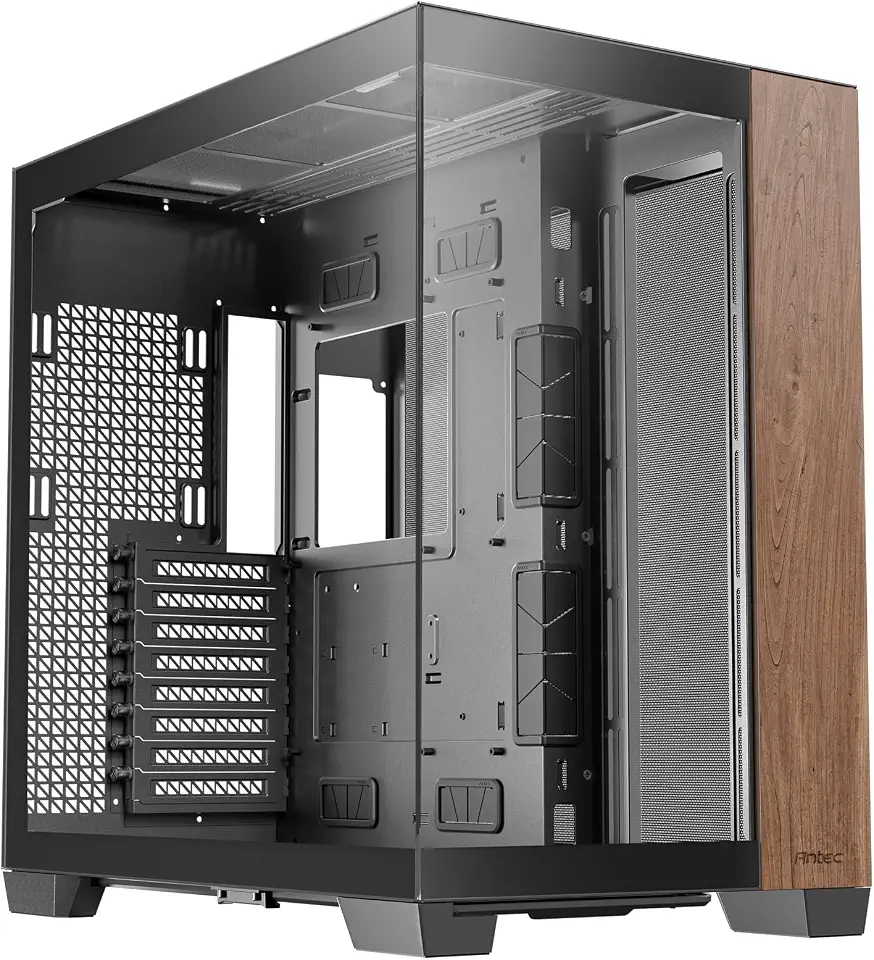 81rTn1-7y9L._AC_UL960_FMwebp_QL65_ Antec C8 Wood Full-Tower E-ATX PC Case Wooden Front Panel No Fans Wooden Front Panel Seamless Tempered Glass Front & (New) - Image 1