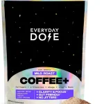 Everyday Dose Premium Adaptogenic Mushroom Coffee with Grass-Fed Collagen Chaga Lions Mane &amp L-Theanine for Better Focu (New)