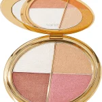 tarte glow wardrobe highlighting eye &amp cheek palette   Highlighter Blush Bronze &amp Eyeshadow All-in-One Face &amp Eye Viral (New)