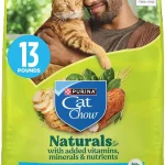 Purina Cat Chow Naturals Hairball Indoor Dry Cat Food 13 lb Bag Healthy weight cat food with real turkey and chicken (New)