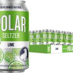 Polar Seltzer Water Lime 12 fl oz cans 18 pack (New)