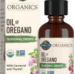Garden of Life Organics Oil of Oregano Seasonal Drops 1 Fl oz Immune Support with Concentrated Oregano &amp Extra Virgin O (New)