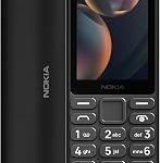 Nokia 105 4G 2024 Dual SIM GSM Unlocked Mobile Phone Volte Black International Version Not AT&T/Cricket/Veriz (New)