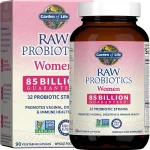 Garden of Life Raw Probiotics Women 85 Billion CFU 90 Vegetarian Capsules Dietary Supplement for Immune Digestive &amp V (New)