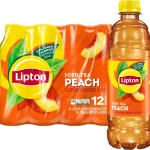 Lipton Peach Iced Tea 169 Fl Oz Bottles Pack of 12 (New)