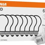 Sylvania ECO LED Light Bulb A19 60W Equivalent Efficient 9W 7 Year 750 Lumens 2700K Non-Dimmable Frosted Soft Whit (New)