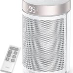 DREO Space Heater Portable Electric Heaters for Indoor Use with Remote Adjustable Thermostat 12H Timer 5 Mode 1500W (New)