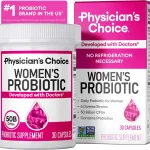 Physician's CHOICE Probiotics for Women - PH Balance Digestive UT &amp Feminine Health - 50 Billion CFU - 6 Unique Strains (New)