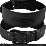 RDX Weight Lifting Belt Gym Fitness Cowhide Leather 4 6 Padded Lumbar Back Support 10 Adjustable Holes Weightlifting (New)