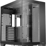 Antec C8 Full-Tower E-ATX PC Case Dual-Chamber No Fans Black Tempered Glass Front &amp Side Panels RTX 40 Series GPU Su (New)